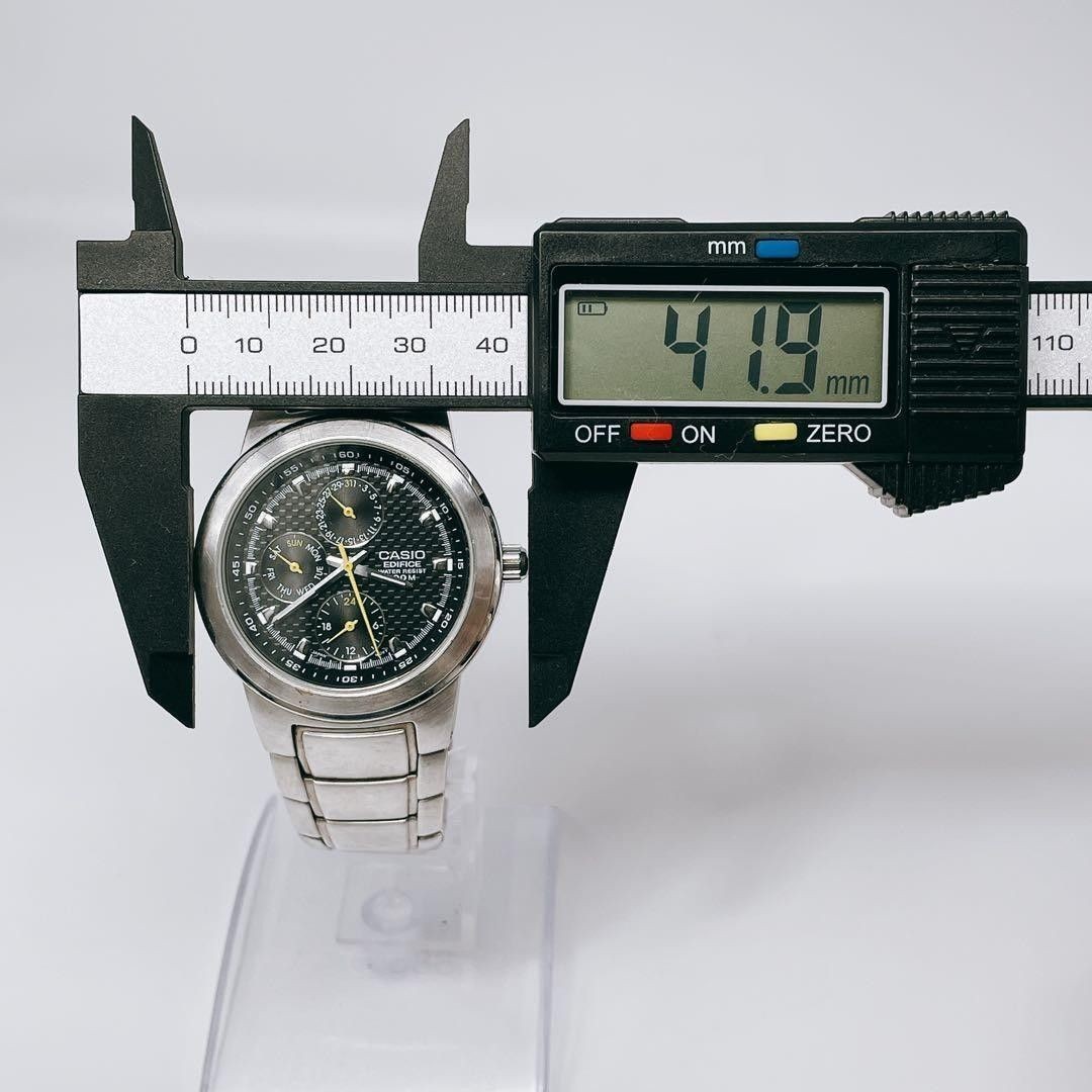 New Battery Operational Casio EDIFICE EF 308 Chronograph Watch Quartz Vintage Me