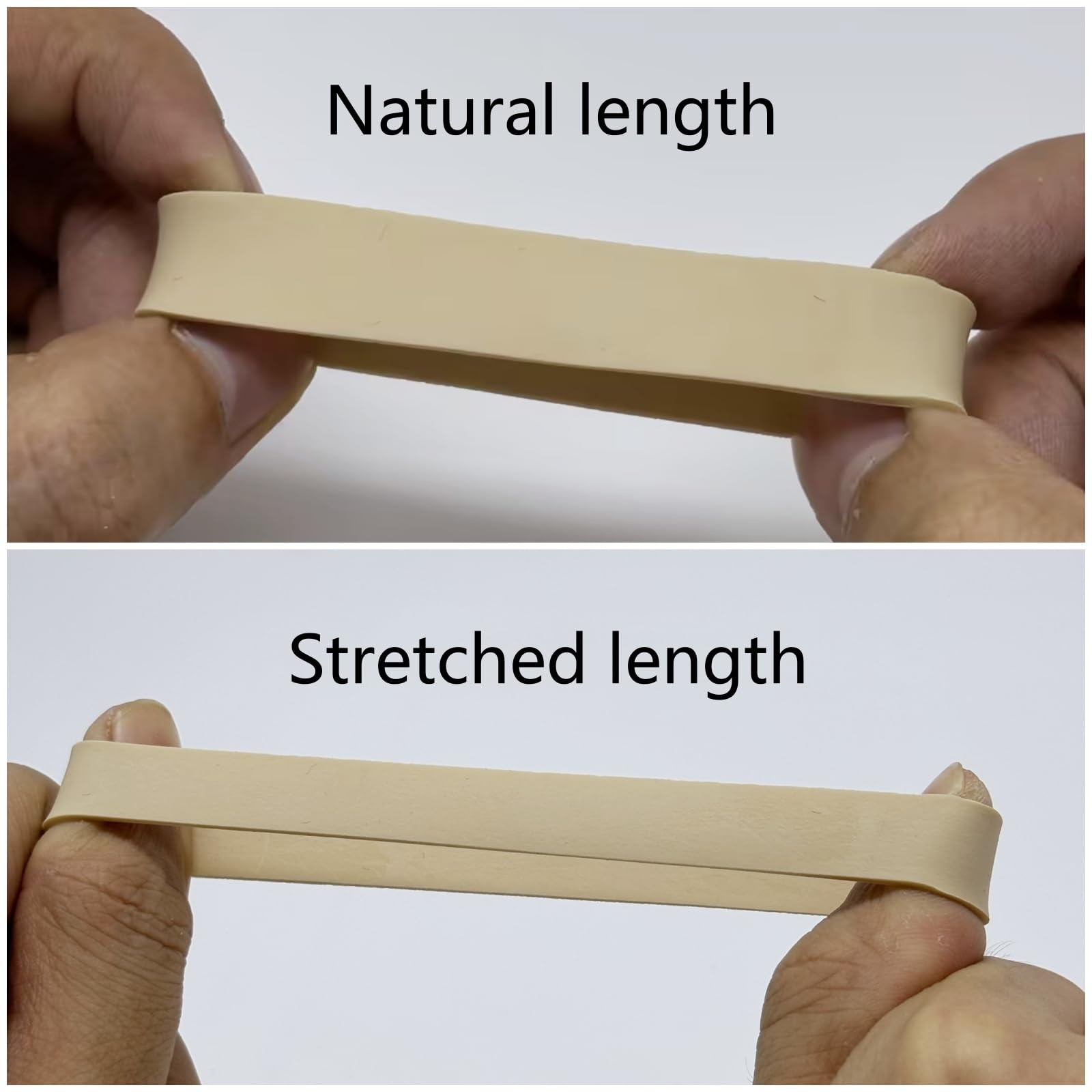 Tactical Rubber Bands #84 (3 1/2” x 1/2”), 50 Pcs Thick Wide Strong Large Heav