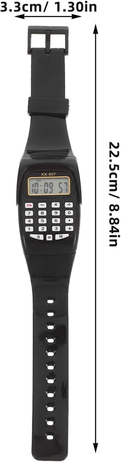 2Pcs Calculation Watch Mens Watches Girl Calculating Calculator Watch Movement C