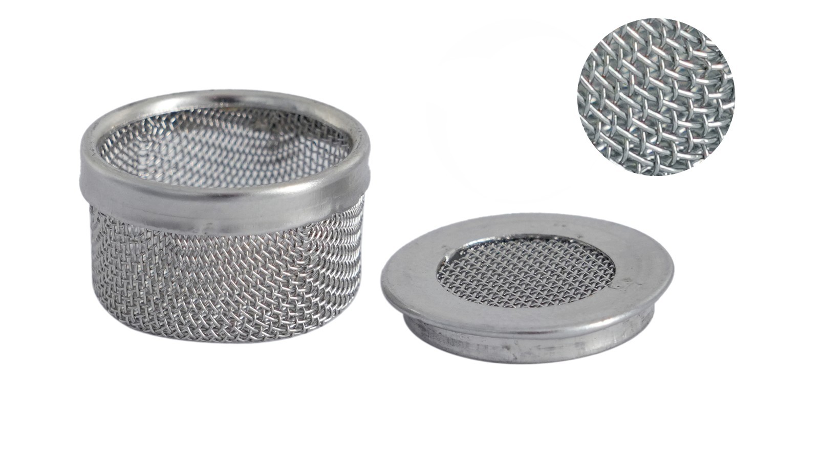 5pc Set Mini Steel Ultrasonic Cleaning Basket Parts Holder Mesh Watch Tool 20mm