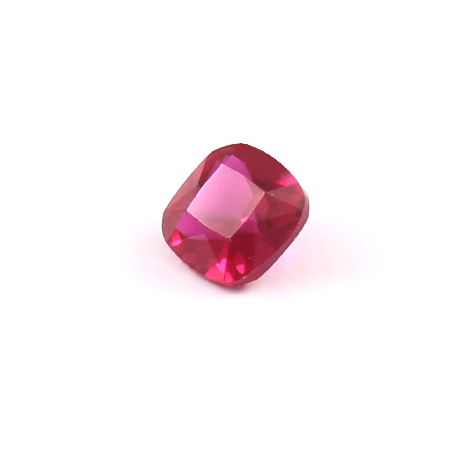 Extremely Ravishing Quality Natural Burma Ruby Loose Cushion Gemstone Cut 4×4 MM
