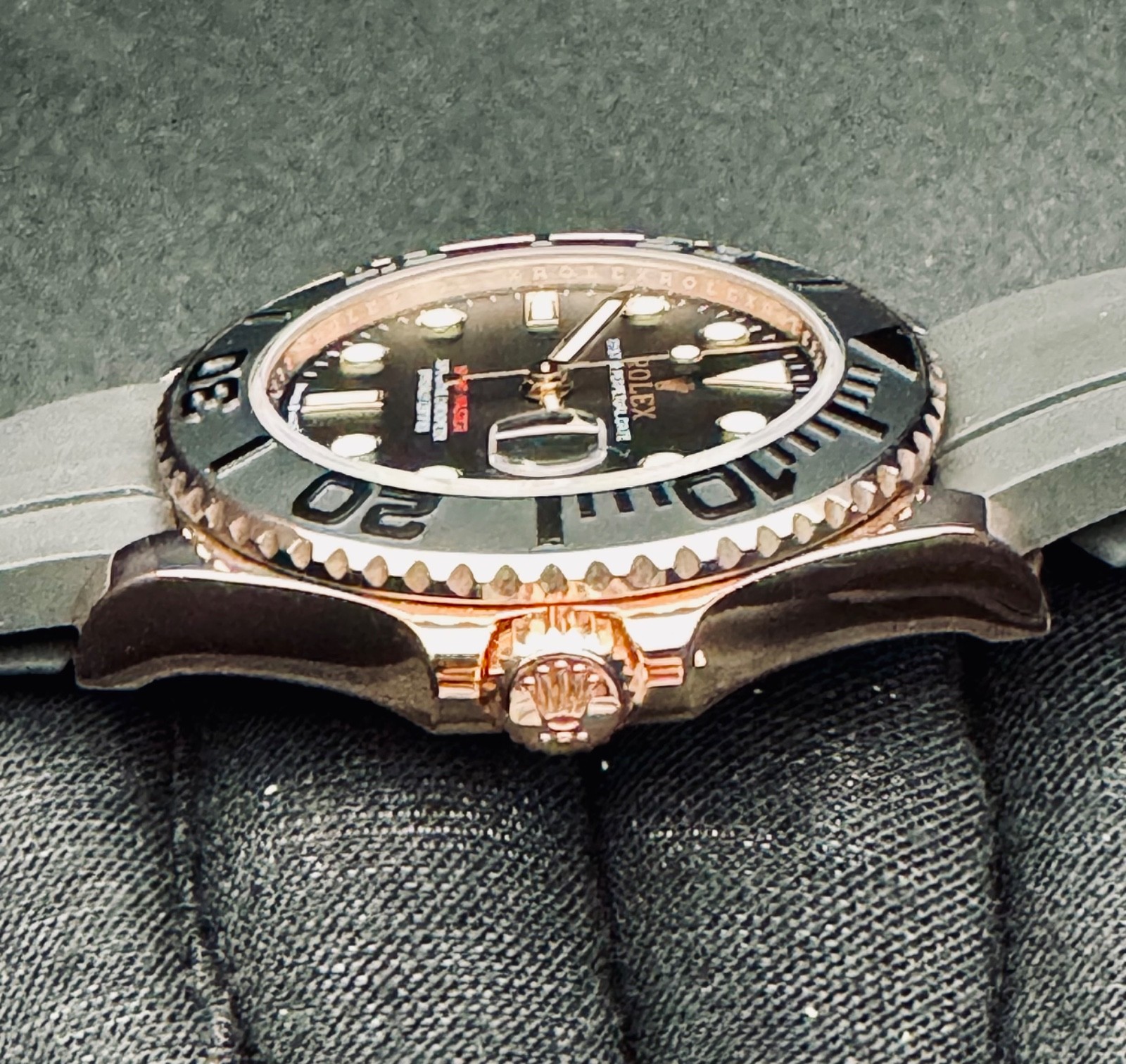 2024 Rolex rose gold 37mm Yachtmaster Ladies sport watch for the holidays!