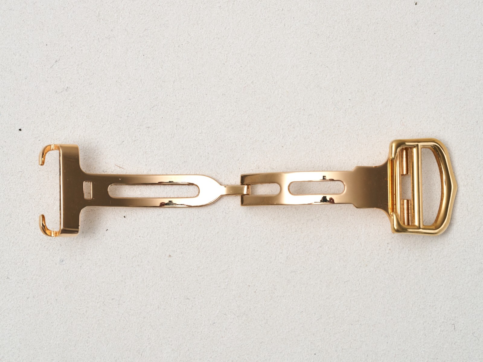 Cartier 18K Yellow Gold 18mm Deployment Buckle Clasp Fold Over Genuine 15.3grams