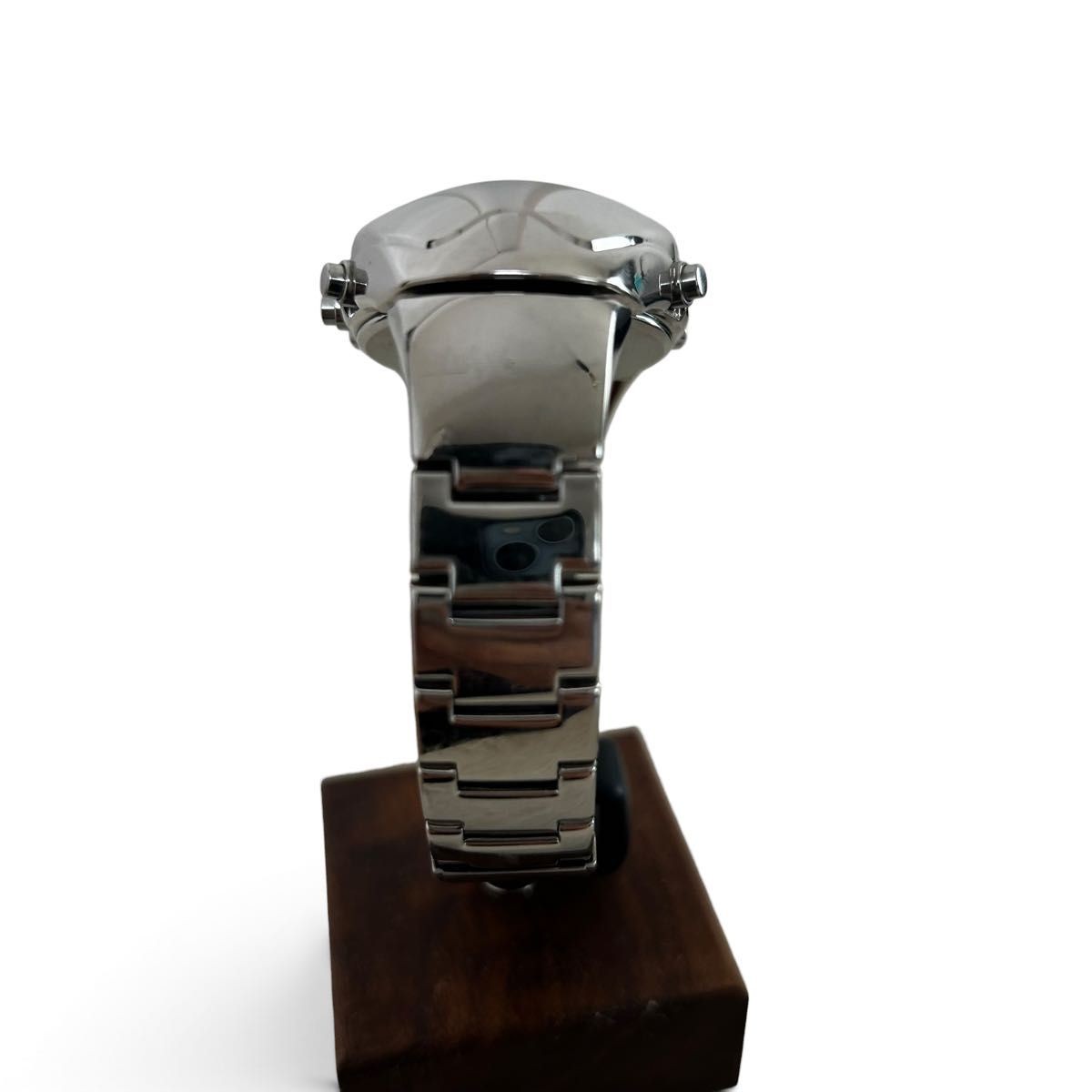 Operation confirmed SEIKO ALBA SPOON w850 Seiko Alba Spoon Digital Silver y2k St