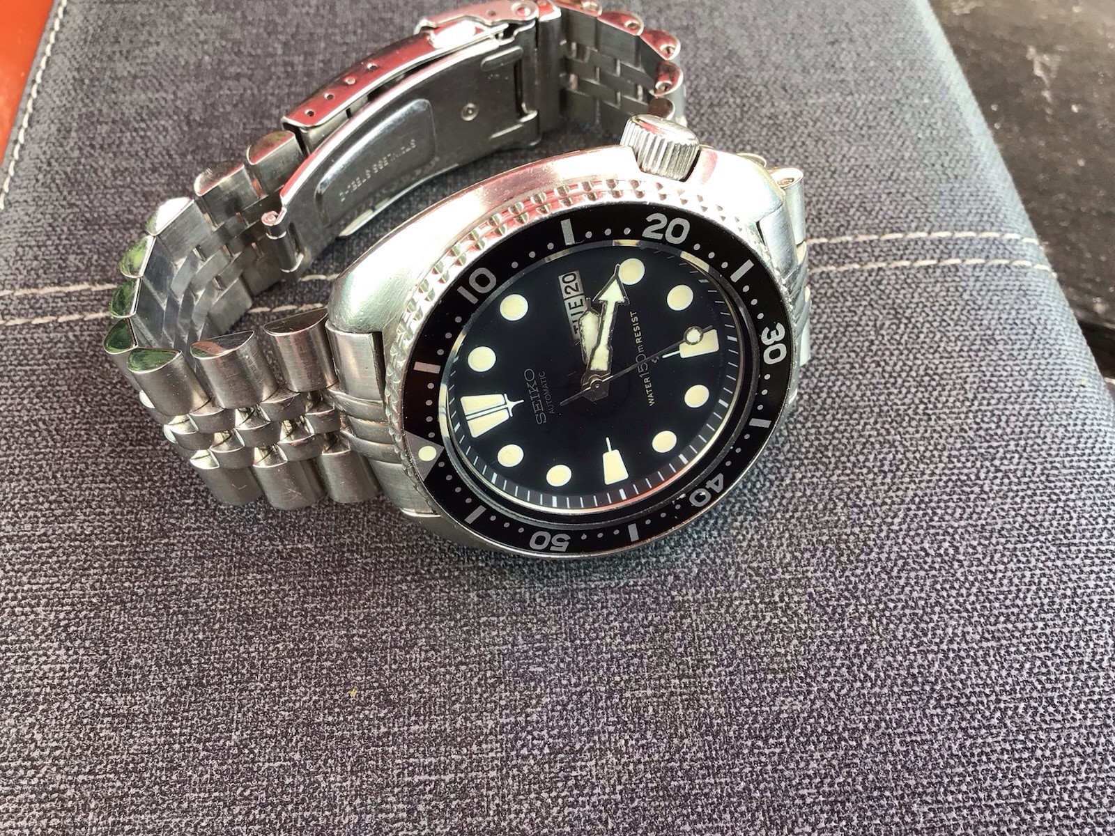 Seiko 6309-7040 Turtle Diver Men’s Automatic Wristwatch Steel Suwa dial 1977