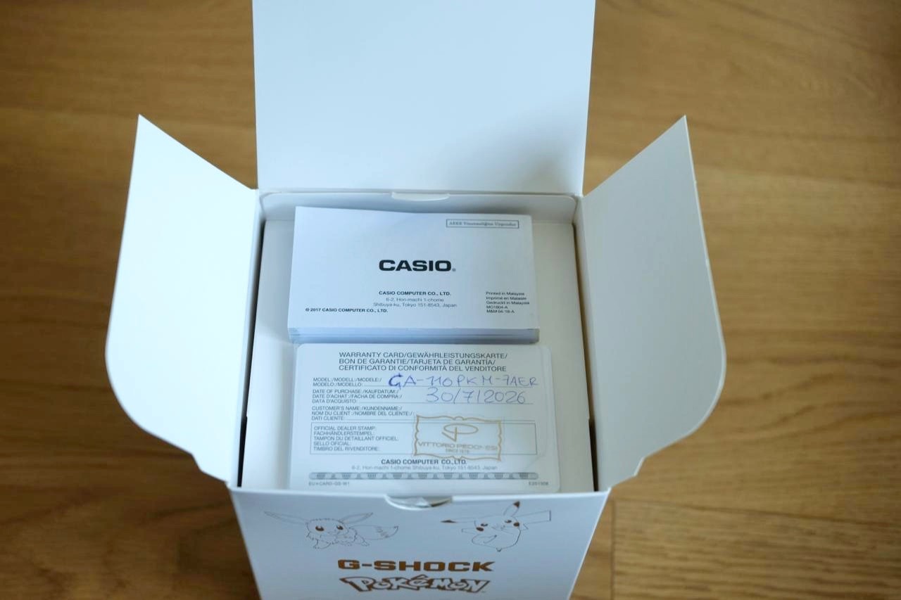 Casio G-SHOCK x Pokemon 30th Anniversary – Limited Edition – IN HAND ✅