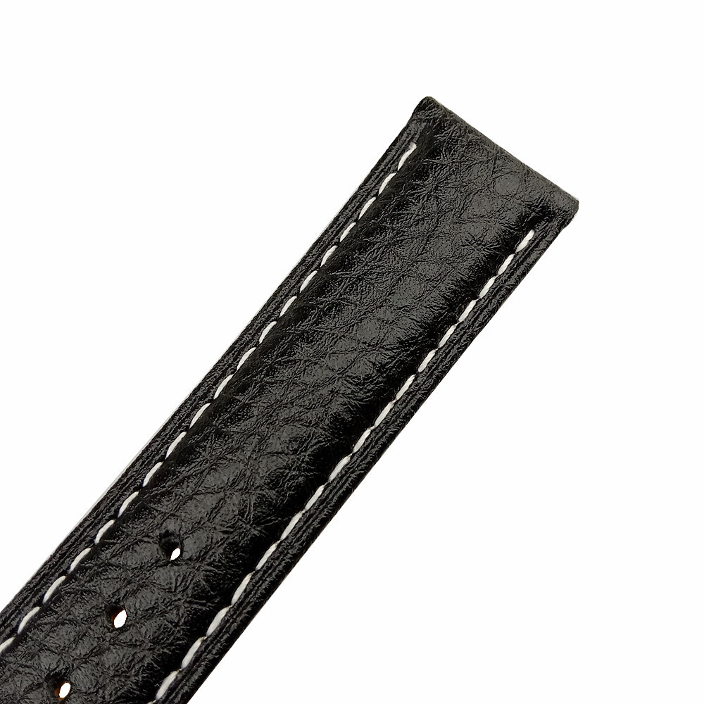 Men’s Two-piece Genuine Leather Watch Strap Band 12 14 16 18 19 20 21 22 24mm