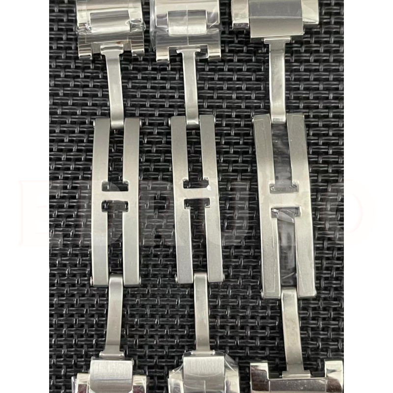 For Cartier Ballon Bleu Series Unisex Stainless Steel Watch Bracelet Band Strap