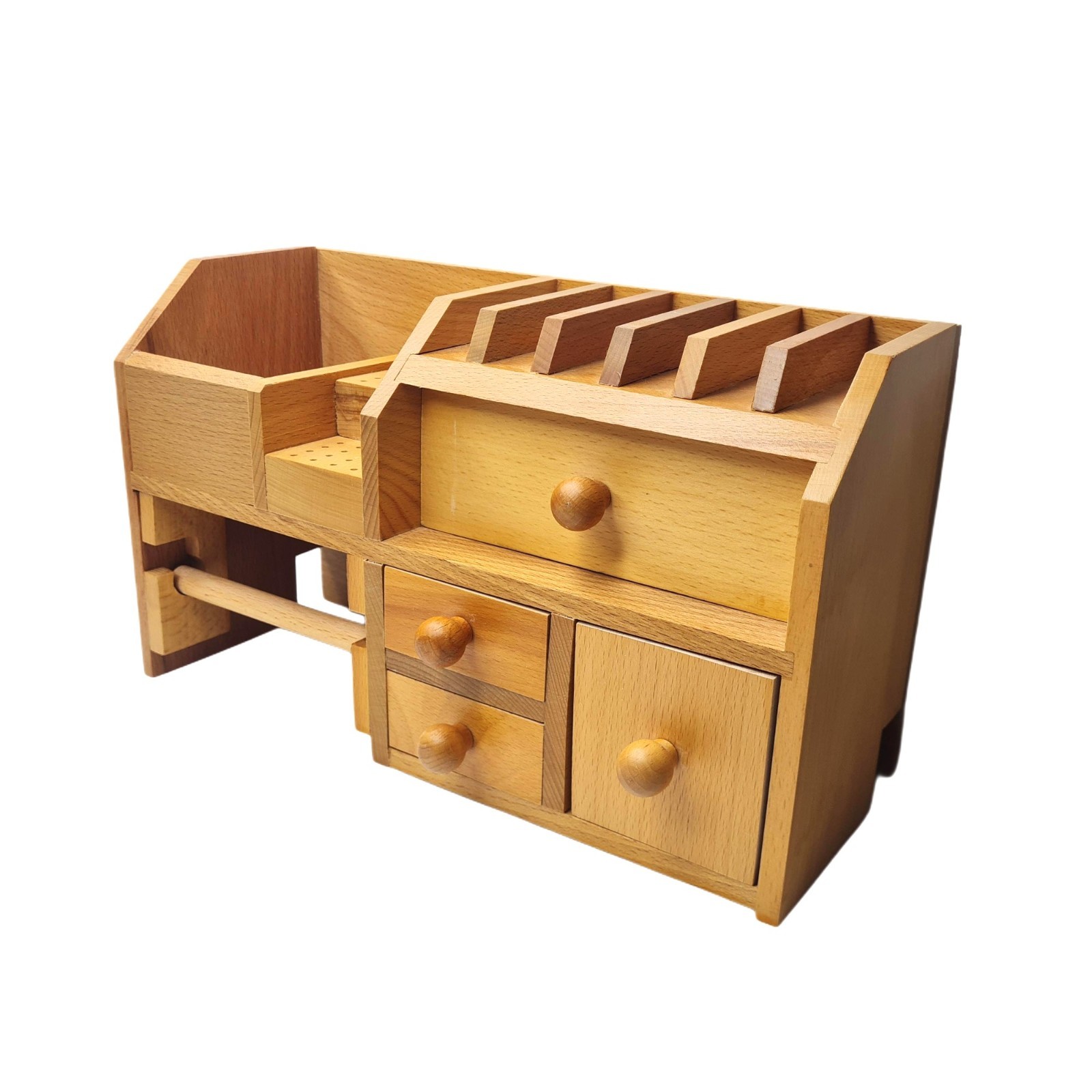 Jewelers Bench Top Tool Organizer Storage – Jewelry Shelf Drawers Compartment