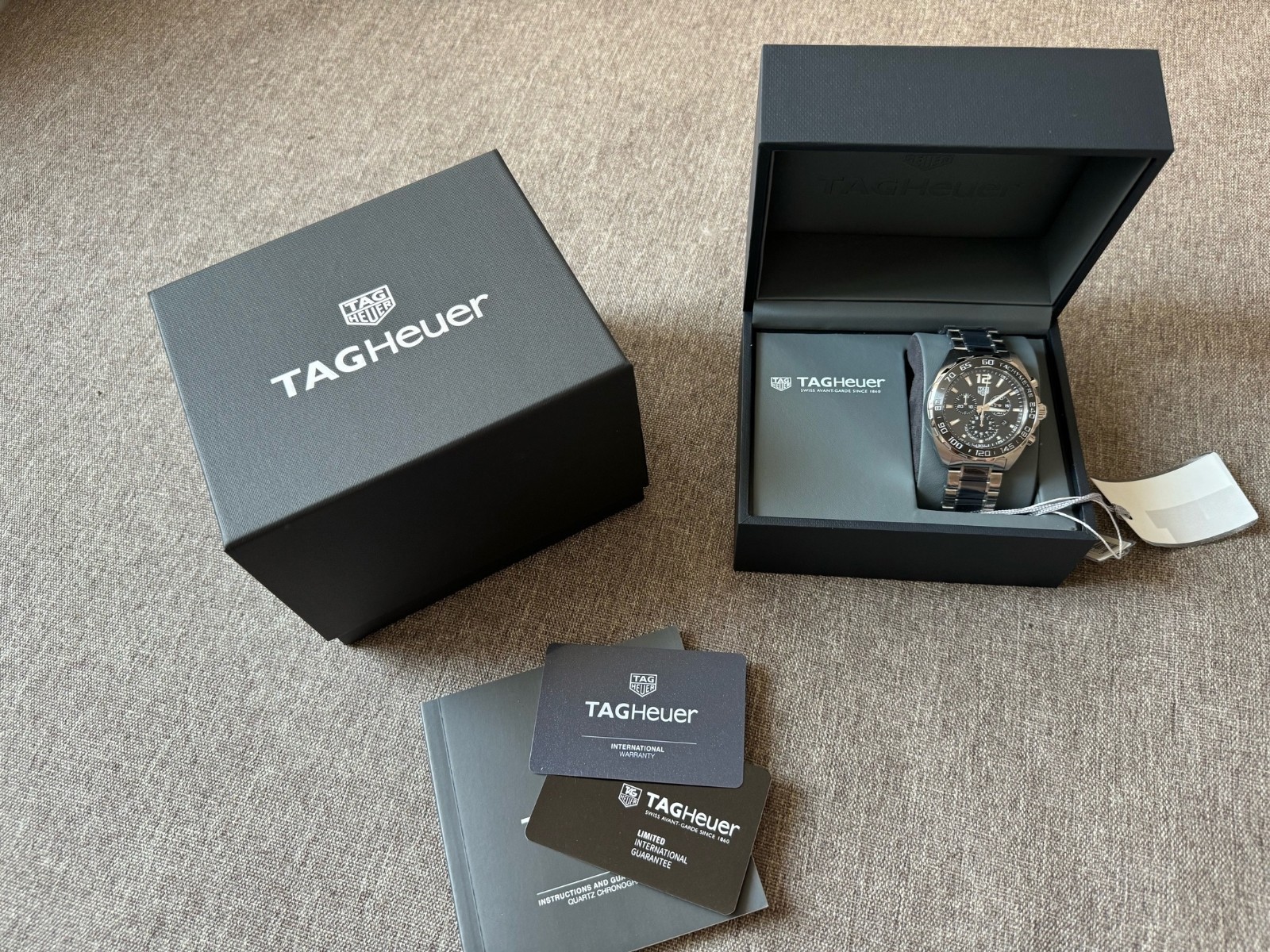 TAG Heuer Formula 1 Quartz Chronograph Grey Dial Men’s Watch CAZ1011.BA0842