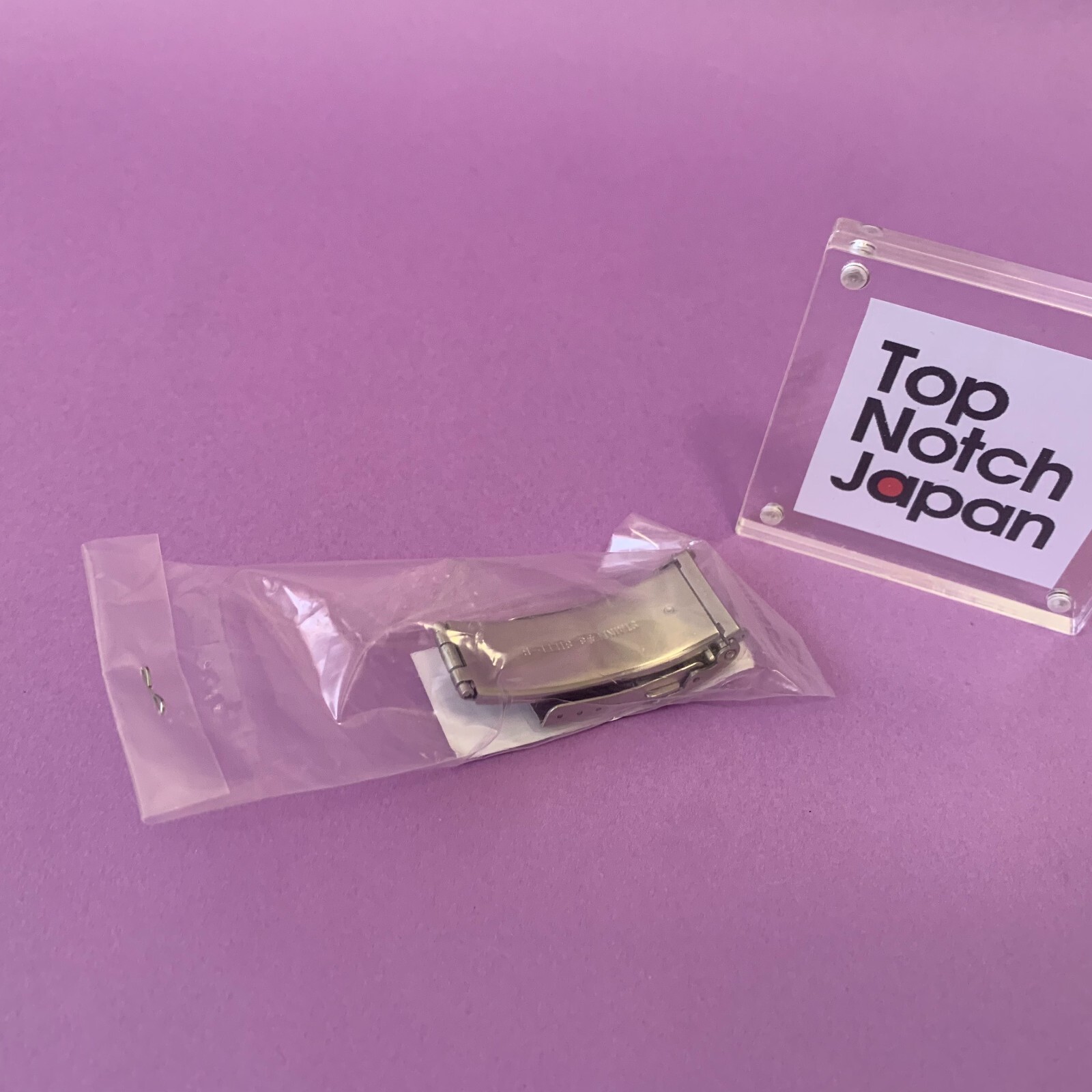 SEIKO Watch Buckle Deployment Clasp 18mm D1K6AM-BK00 for SBDX001 Genuine