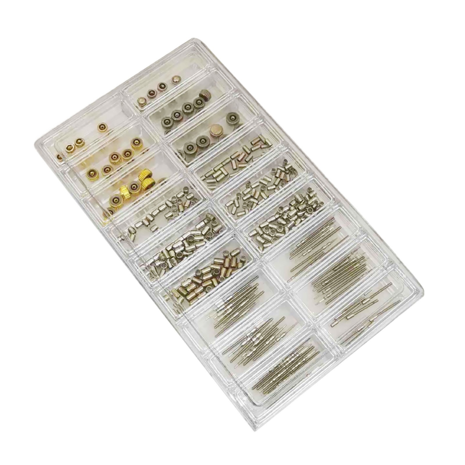 1 Box Mixed Watch Stem /Crown /Tube Set For 2035 2836 8200 7009 8205 Repair C