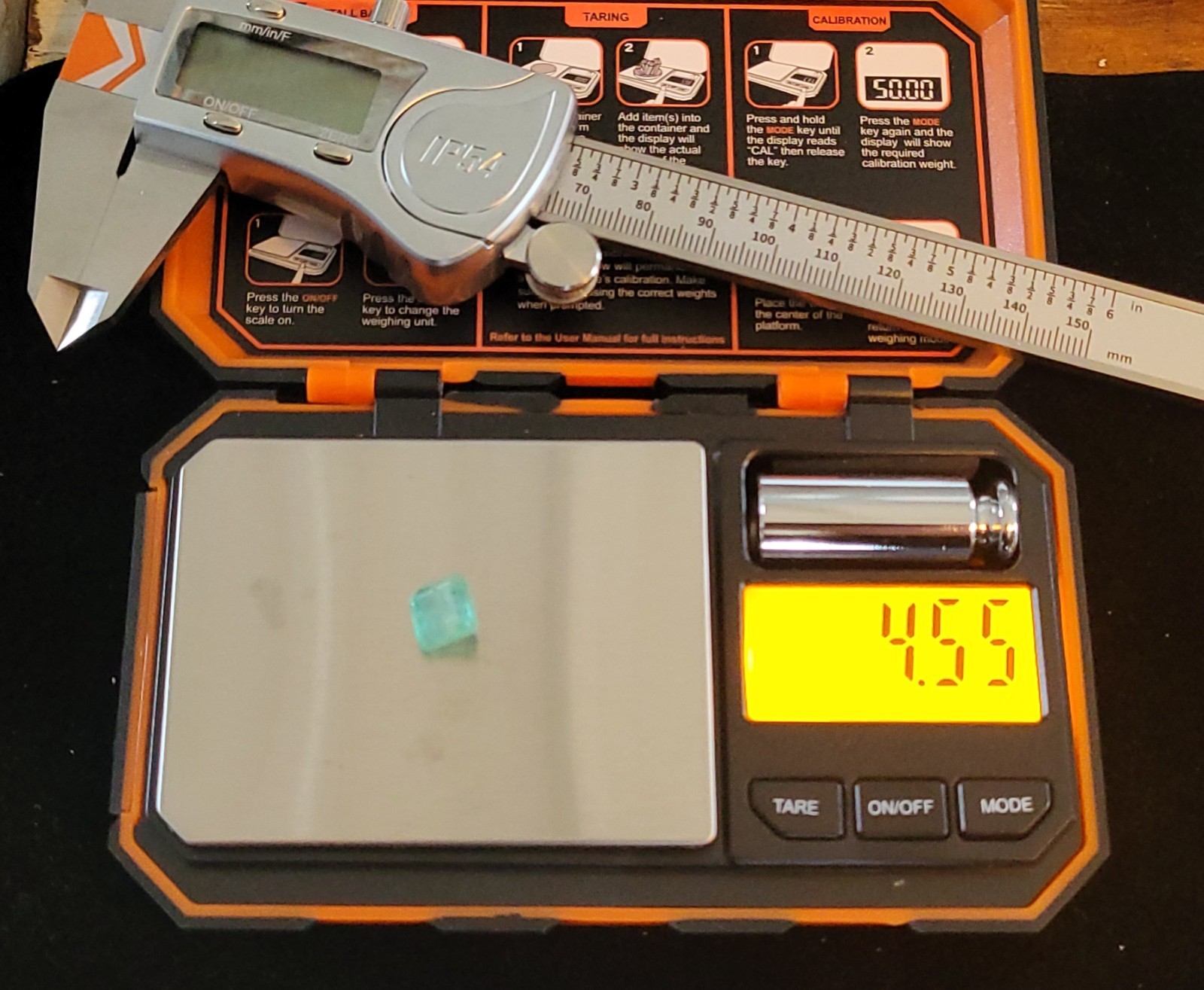 Top Natural Untreated Certified Vivid Green Ethiopian Transparent Emerald 4.55ct