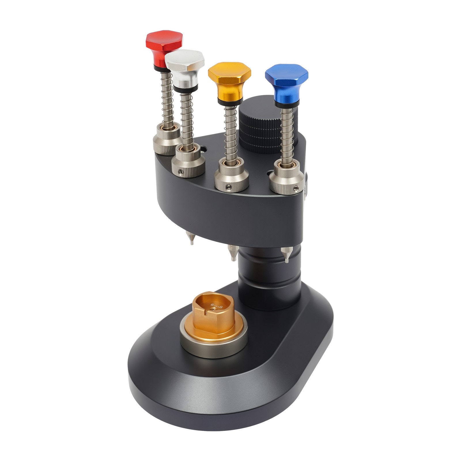 4-Pin High-Precision Watch Hand Presser Press Kit Watchmaker Repair Setting Tool
