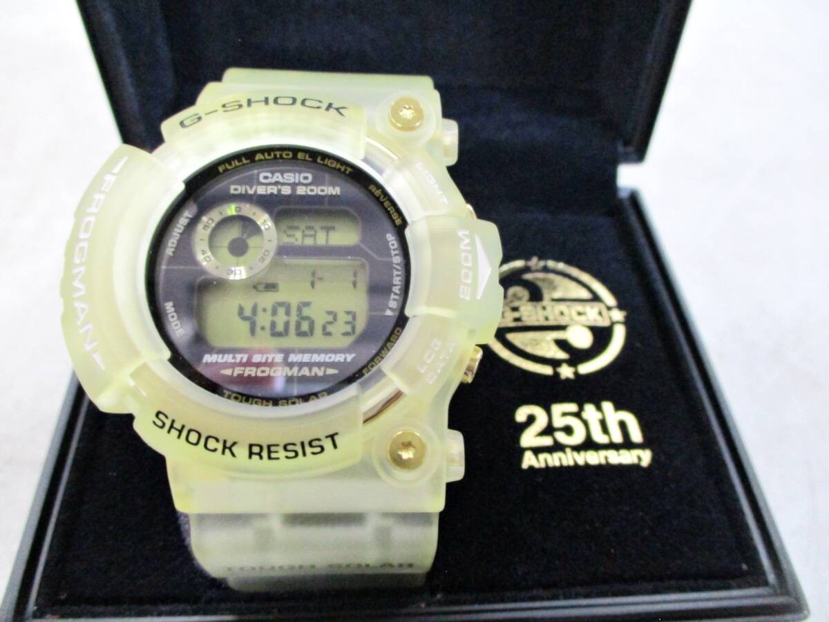 Near Casio G SHOCK Watch GW 225E 7JF Good Working Condition 25th Anniversary Lim