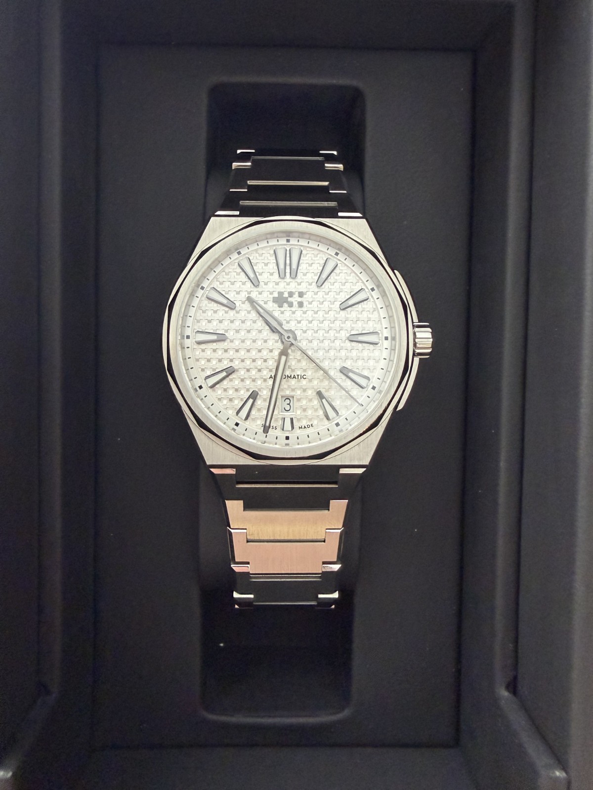 Christopher Ward The Twelve 40mm White Automatic Steel + 3 Straps Full Set (New)