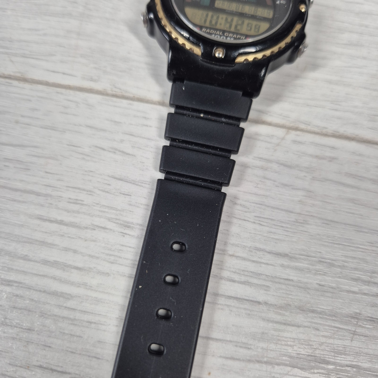 Casio Radial Graph RGW-20 Men’s Digital Sports Watch JDM 1980s Vintage Serviced