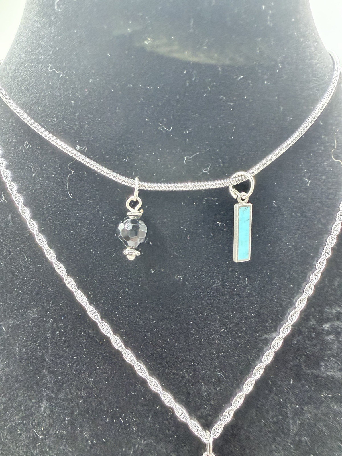Sterling Silver Jewelry Lot 925 Turquoise Cloisonné Vermeil – SIGNED- 70.11g