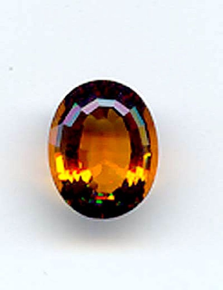 5.59ct Oval Natural Gem Quality Palmeria Citrine AAA 13mm x 10.50mm