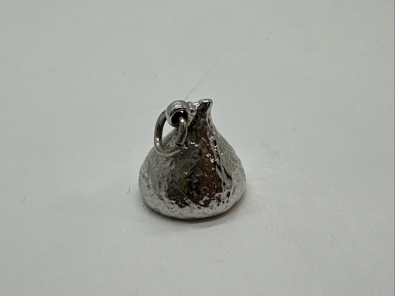 Vintage JCF 925 Sterling Silver Solid Hershey Kiss Charm/ Pendant 11.8 grams.