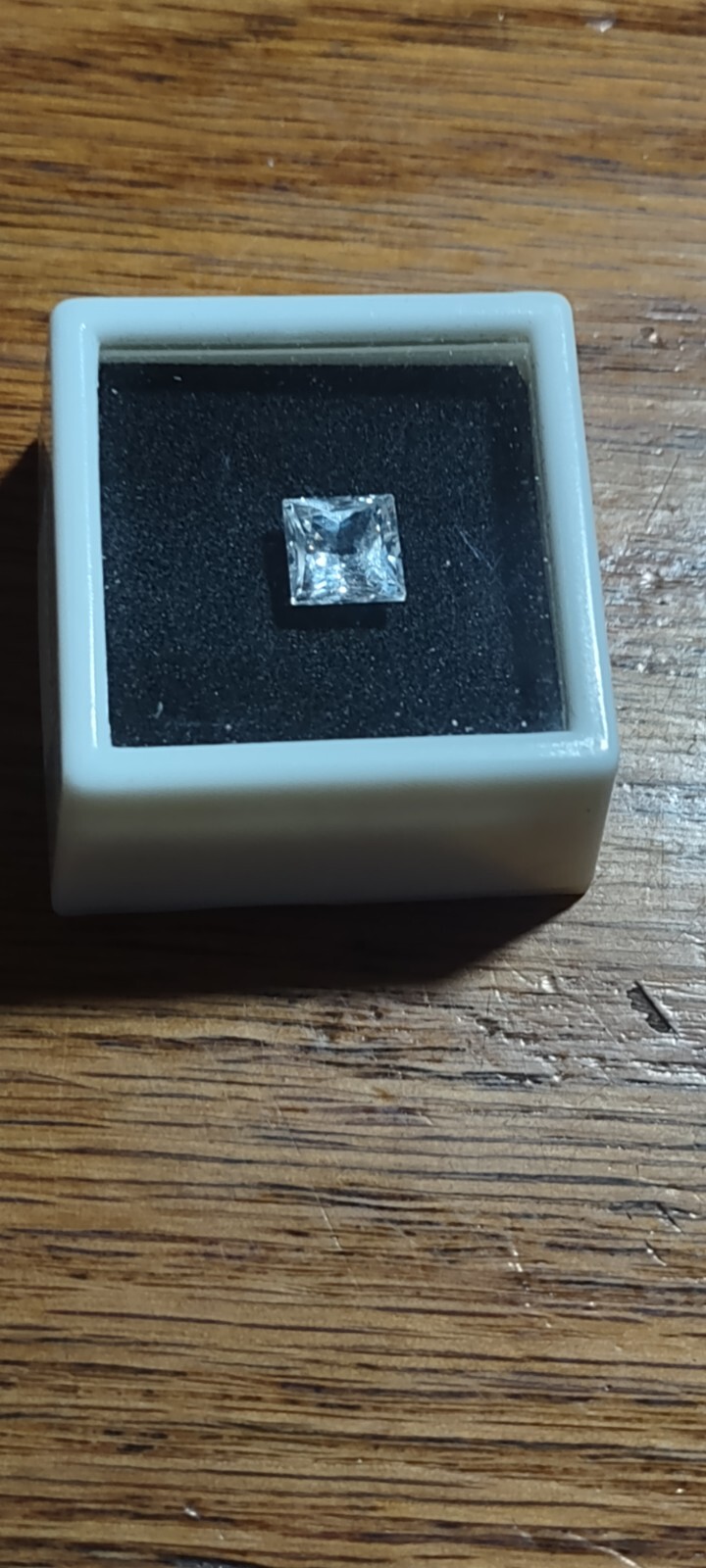 NEW 3.10CT White YAG Gemstone 8x8mm