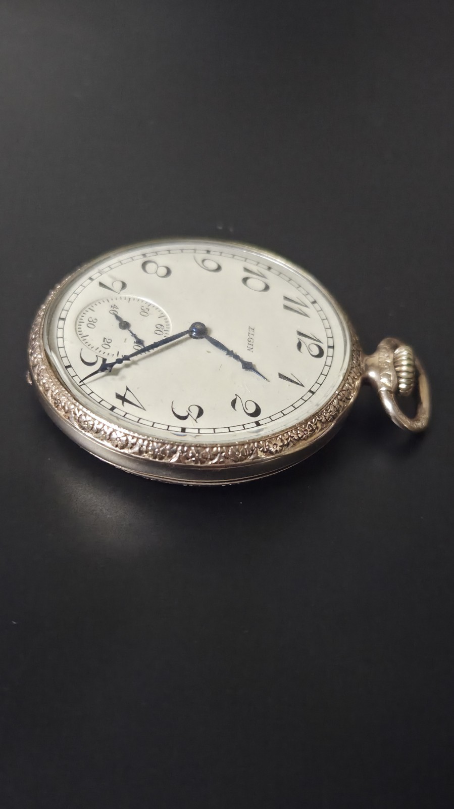 1917 Elgin Dress Pocket Watch Gold Case