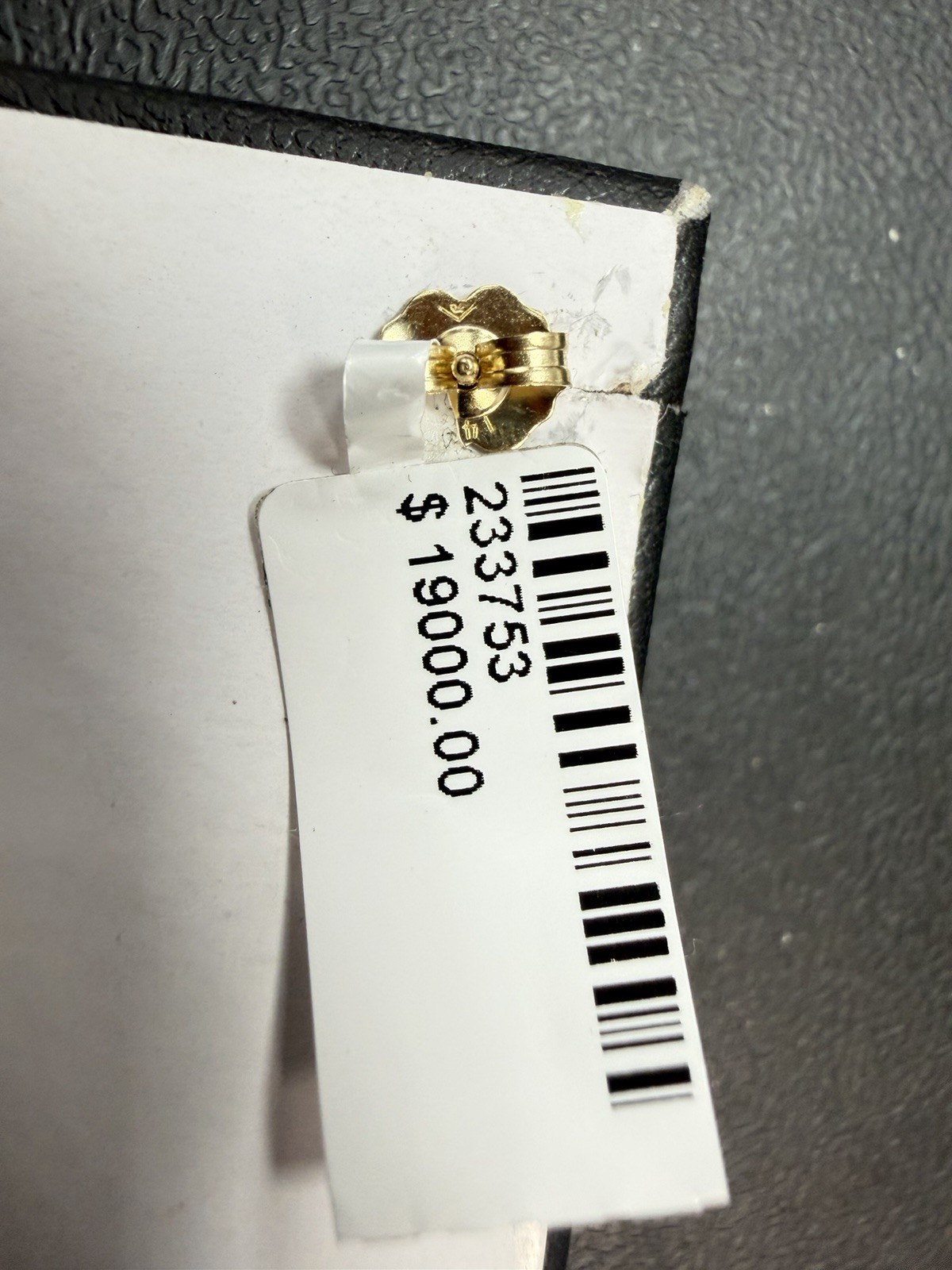 8CT Cut Lab Grown Diamond Stud Earrings 14K Yellow Gold VS1