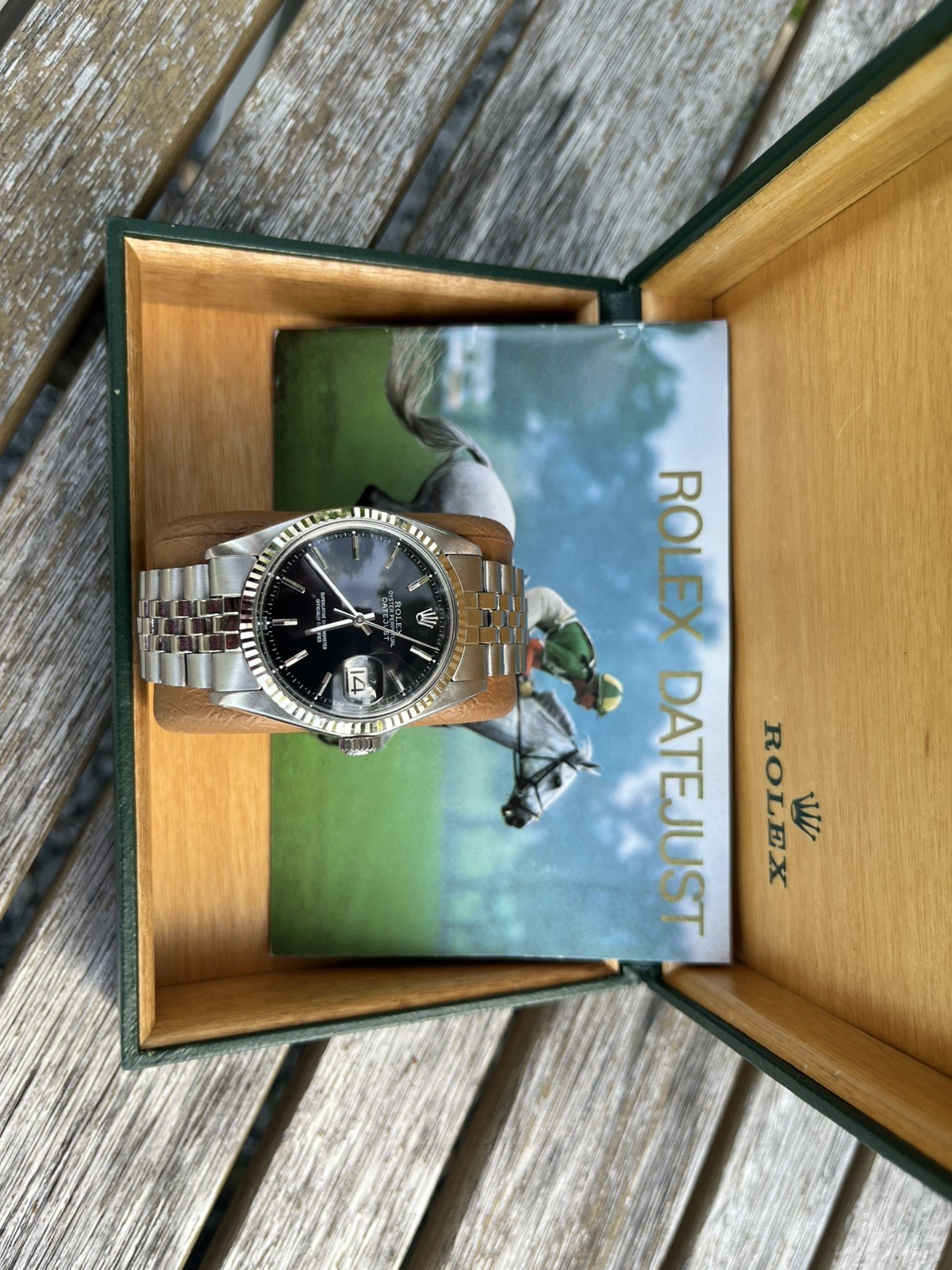 Rolex 1601 | 36mm | Folded Jubilee | Box & Booklet