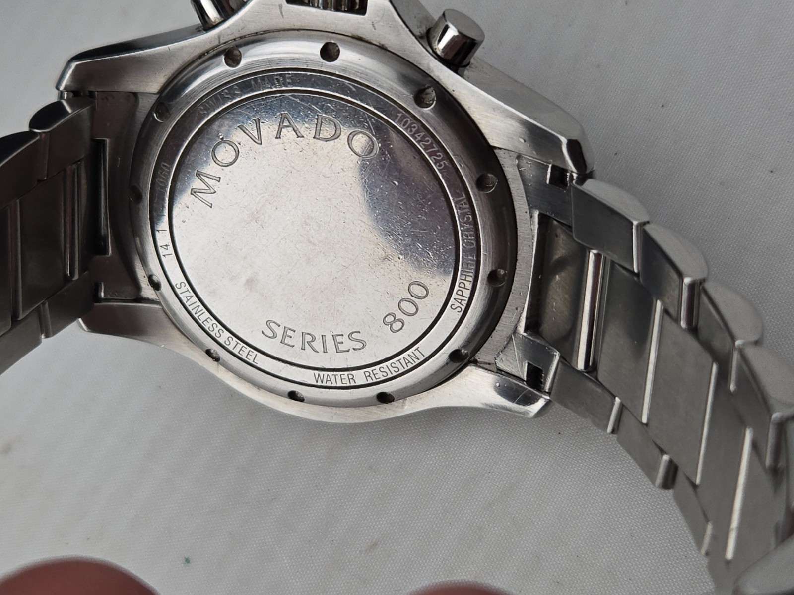 Movado SERIES 800 SUB SEA WATCH! PREOWNED 14114 1060 Chronograph!
