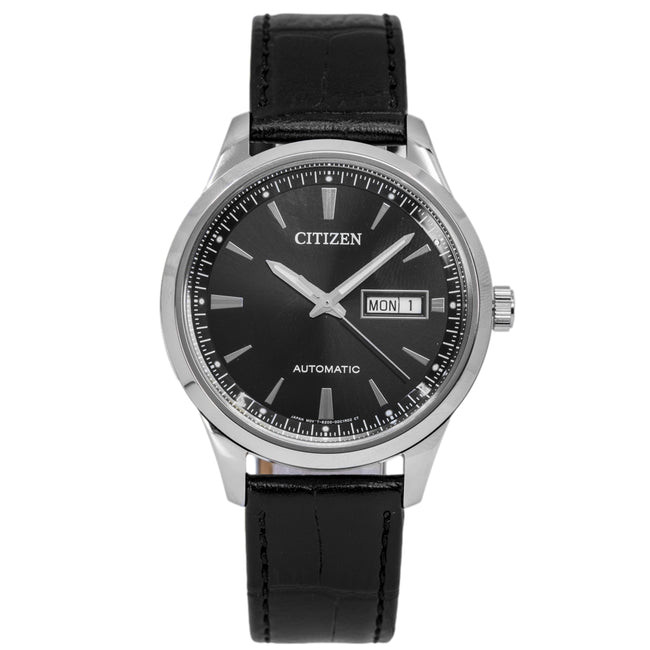 Citizen Automatic Black Dial Date Day Indicator Men’s Watch NY4058-01E