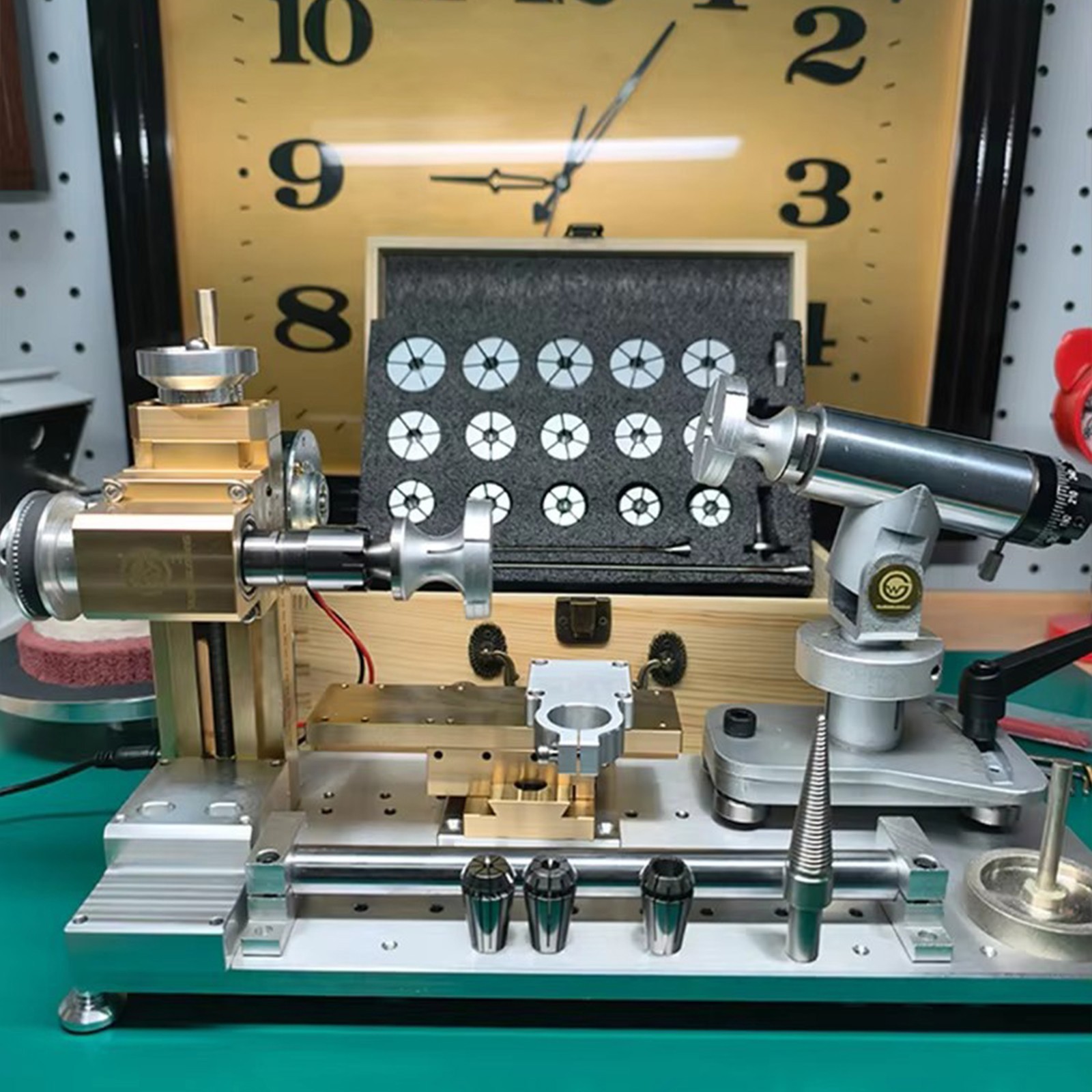 Watchmaker Multi-Function Lathe Milling Grinding Polishing Machine Watch tool