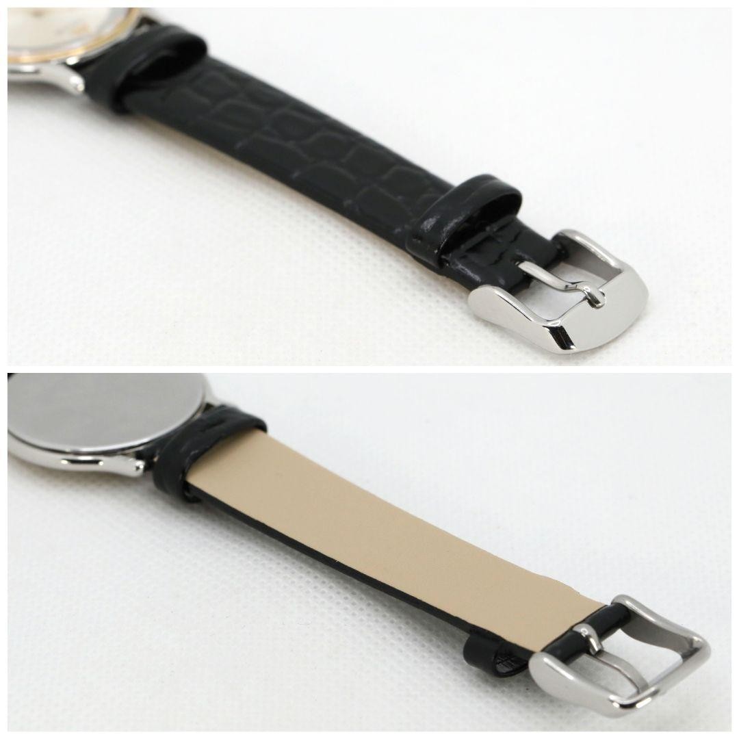 Seiko Credor 18K Gold Silver Quartz Watch Made in Japan 074053