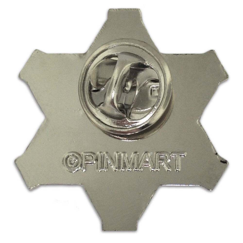 PinMart’s Snowflake Christmas Holiday Winter Lapel Pin