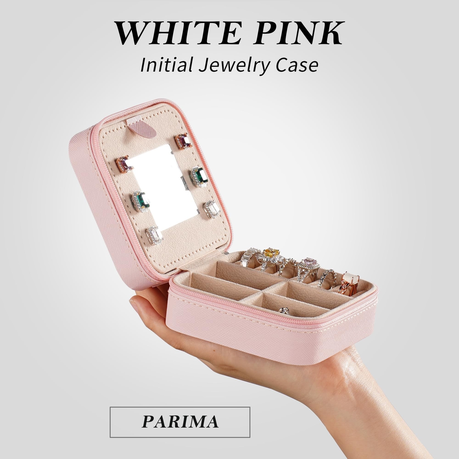 Parima Valentines Day Gifts for Girls – Travel Jewelry Case for Girls Jewelry…