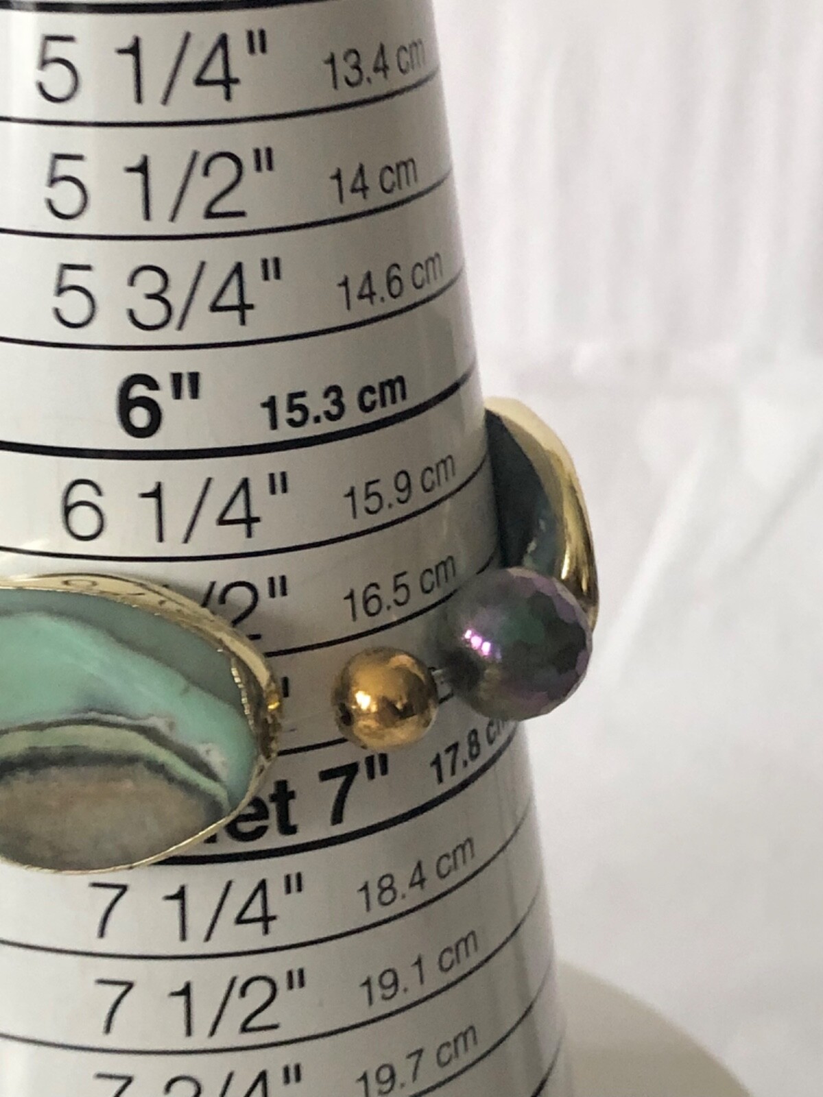 Devon Leigh Multihued Stone & Bead -Stretch Bracelet – Fits up to 6-1/2 in. NWOT