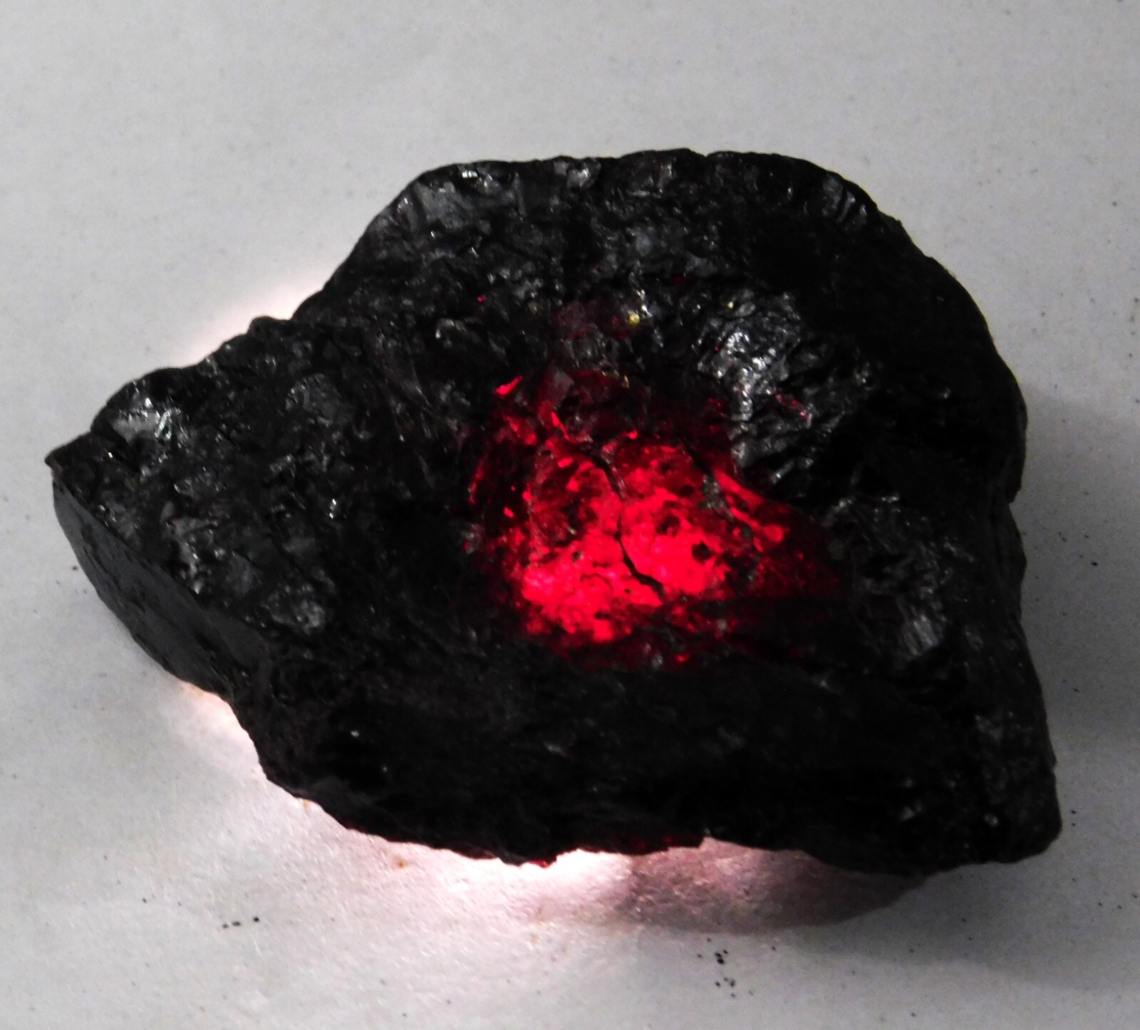Natural 309.80 Ct Certified Red Painite Untreated Rough Loose Gemstone