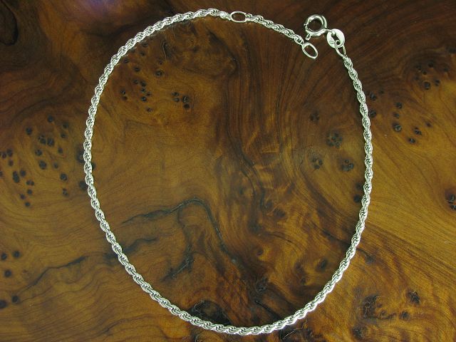 925 Sterling Silver Bracelet / Real Silver / 3.2g / 25.5 cm