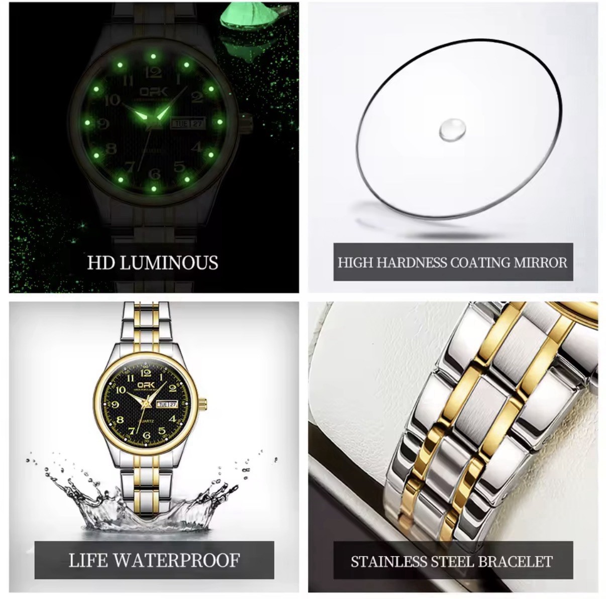 Watch For Women Quartz Watch Waterproof Classic Luxury Brand Ladies Watch