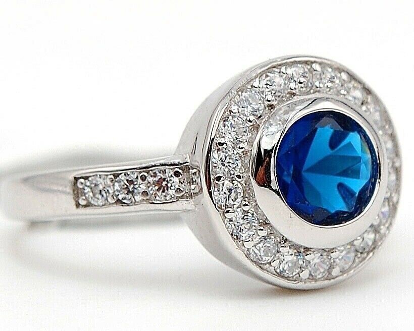 2CT Heat Treated Kyanite 925 Solid Sterling Silver Ring Sz 6 NB3-4