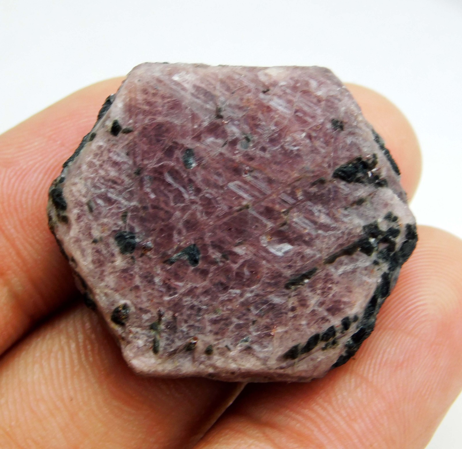 97.70 Ct Natural Rough Red Ruby Crystal – Genuine Corundum Mineral Specimen Gem