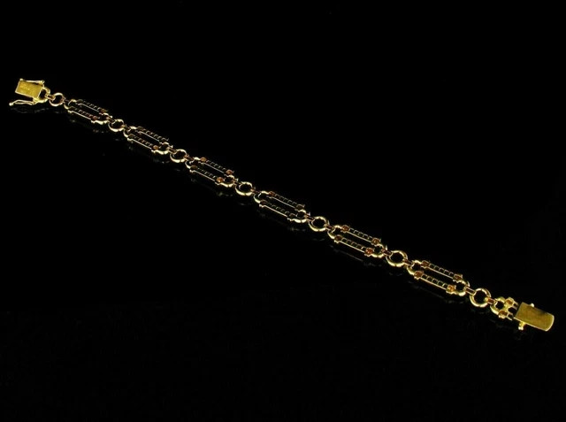 3.20Ct Princess Lab Created Green Emerald Tennis Bracelet 14K Yellow Gold Plated