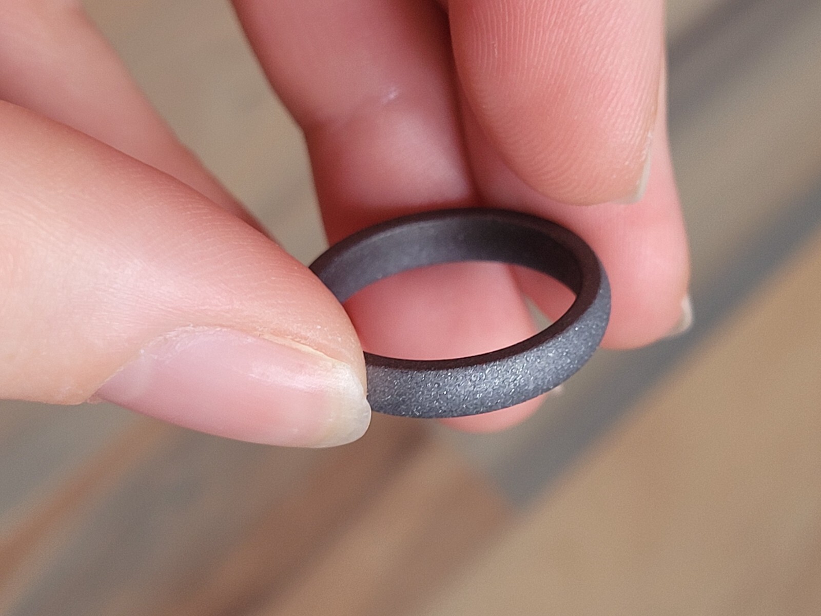 ❤️Tantalum Extreme❤️ ❤️Glitter Tantalum❤️ Wedding Band Engagement Jewellery No Stone Single