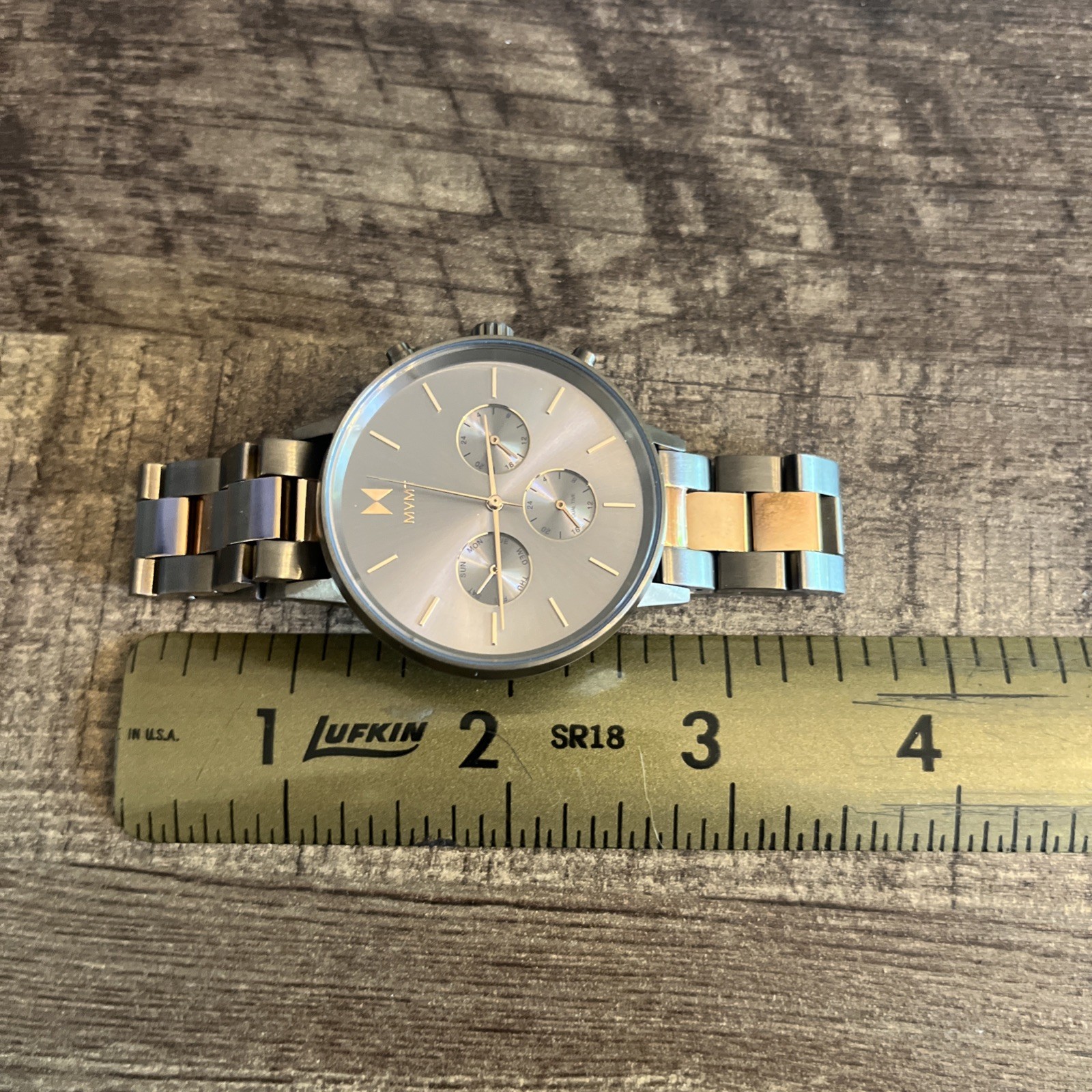 MVMT Nova Orion Titanium & Rose Gold-Tone Stainless Steel Bracelet Watch