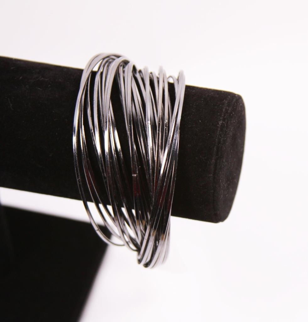 Womens Multi-Strand Gold, Black or Silver Tone Bracelet Fashion Jewelry jx28 New