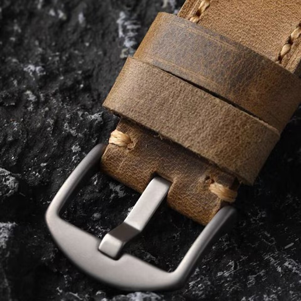 High-end Titanium Buckle 20 22 24MM Leather Rubber Watch Buckle Accessories
