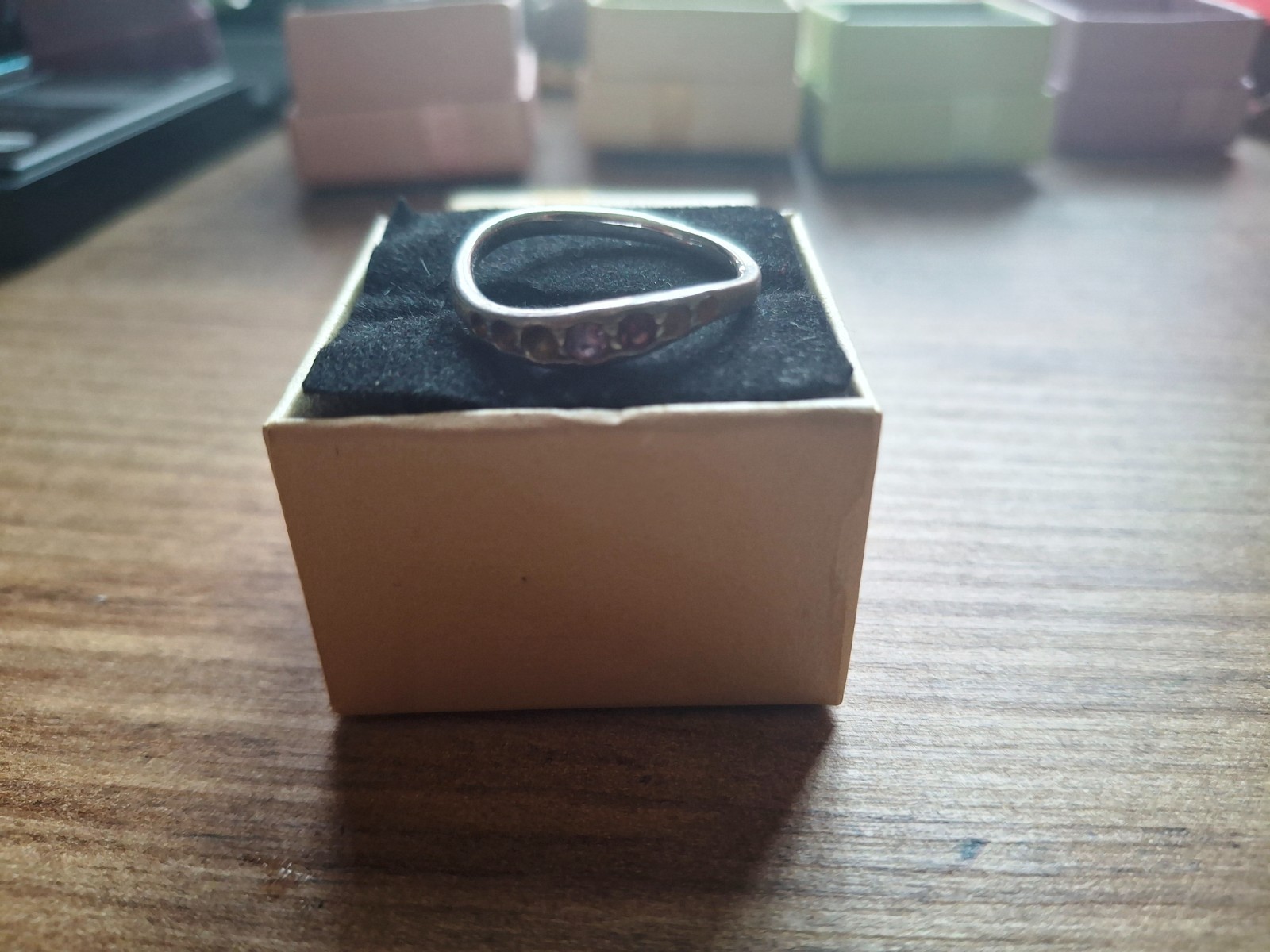 Vintage USSR RING IN STERLING SILVER 925 size 9(19)