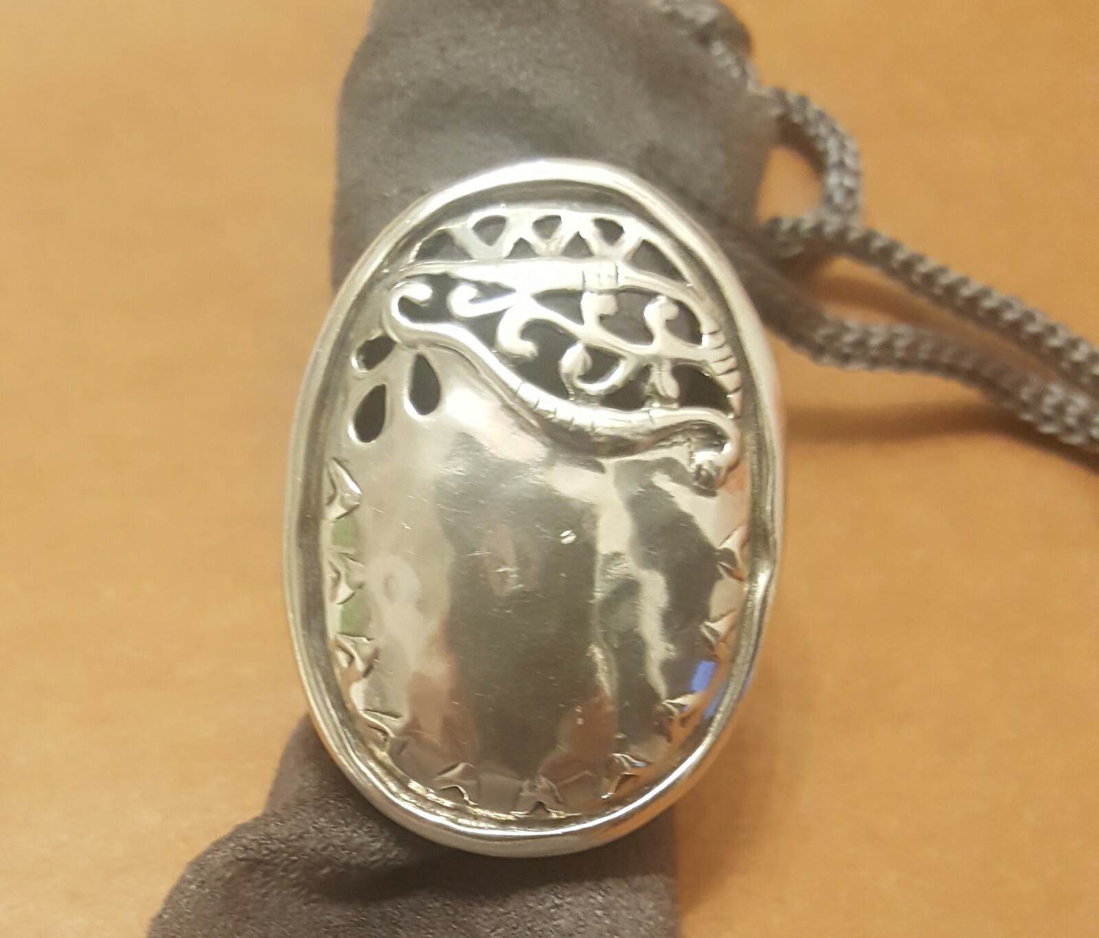Silpada Sterling Silver “Reflection” Chunky Ring Size 6 R2939