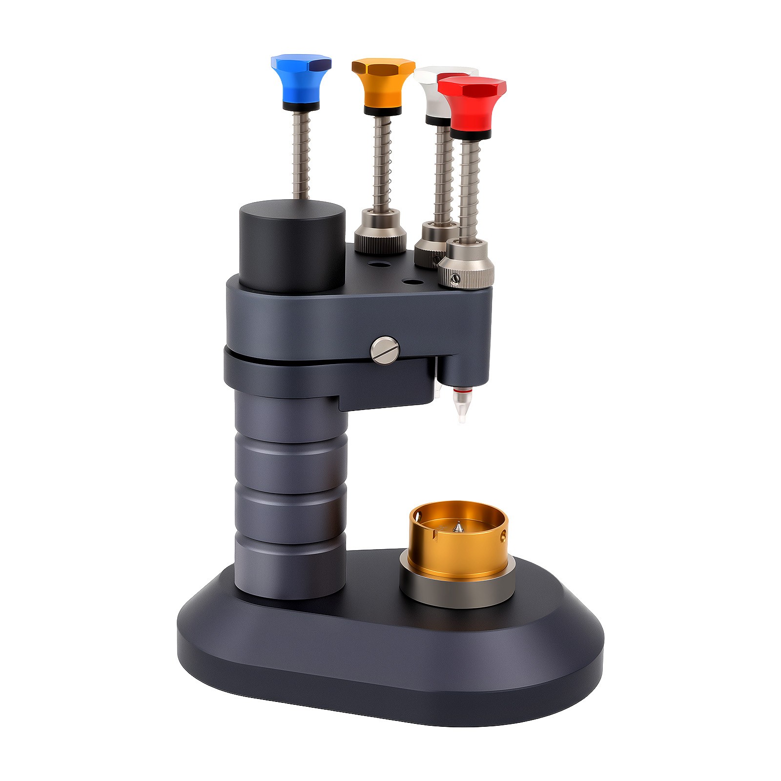 4-Pin Watch Hand Presser High-Precision Watchmakers Setting Fitting Repair Tool