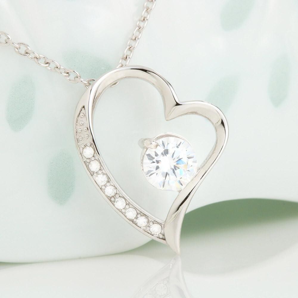 To My Wife Necklace, Anniversary Gift, Wife Birthday Gift, Gift For Wife