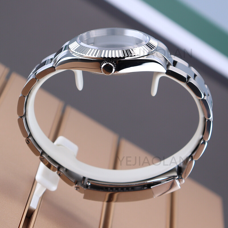 36mm/40mm Sterile Watch Cases strap Sapphire Glass Fit NH35 NH36 NH38 Movement